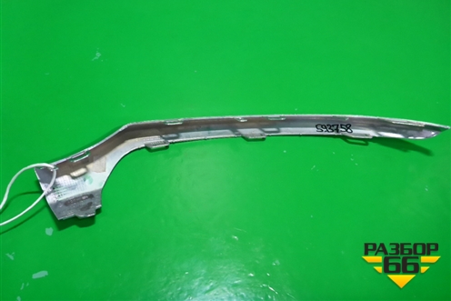 Накладка переднего бампера нижняя левая (до 2018г AMG) (A2058851374) для Mercedes Benz C-Klass W205 с 2014г (Ц)