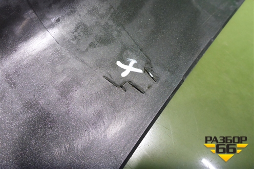 Накладка заднего бампера (после 2015г) (6415A090ZZ) для Mitsubishi Outlander с 2012-2024г (Аутлендер)