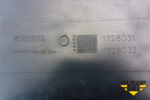 Накладка на щиток приборов  (1728031) для Scania 5 P Series с 2004-2016г