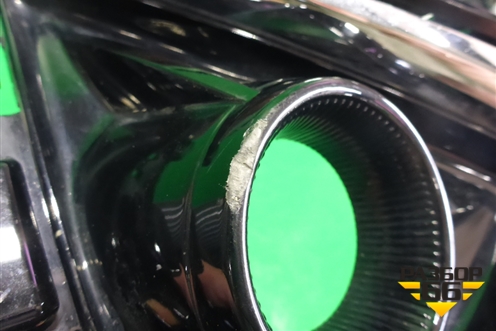 Накладка ПТФ левая (после 2020г) (86525H0710) для Kia Rio с 2017г (Рио 4)