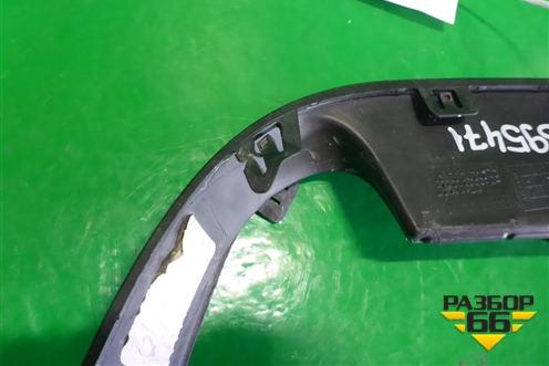 Накладка переднего бампера правая (M-пакет) (51118070394) для BMW X3 G01 с 2017г (Х3 Г01)