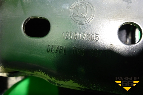 Усилитель заднего бампера (лифтбек) (1Z5807305) для Skoda Octavia (А5) с 2004-2013г (Октавия)