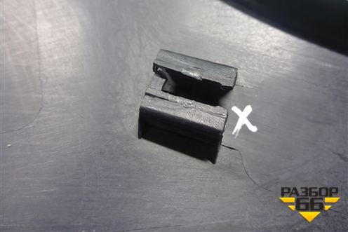 Накладка заднего крыла правого (после 2013г Cross) (21948212304) для VAZ Kalina/Калина