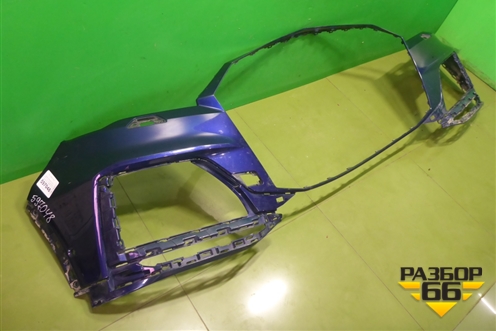 Бампер передний (после 2019г S-Line под парктроник и омыватели) (4M0807437Q) для Audi Q7 c 2015г (Ку 7)