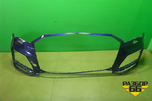 Бампер передний (после 2019г S-Line под парктроник и омыватели) (4M0807437Q) для Audi Q7 c 2015г (Ку 7)