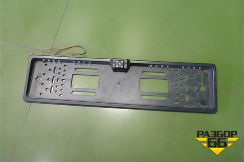 Рамка под номер (с камерой) для Hyundai Solaris с 2017г (Солярис)