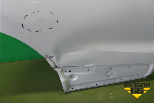 Дверь задняя правая (H21004EAMA) для Nissan Qashqai (J11E) с 2013г (Кашкай)