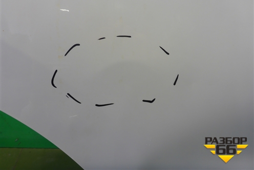 Дверь задняя правая (H21004EAMA) для Nissan Qashqai (J11E) с 2013г (Кашкай)