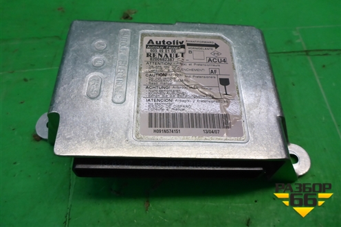 Блок управления AIR BAG (8200682387) для Renault Megane 2 с 2002-2009г (Меган)
