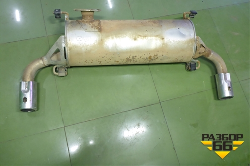 Глушитель задняя часть для Mazda CX 7 с 2006-2012г (СХ7)