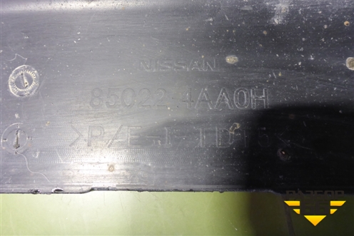 Бампер задний (850224AA0H) для Nissan Almera G15 с 2012г (Альмера Г15)