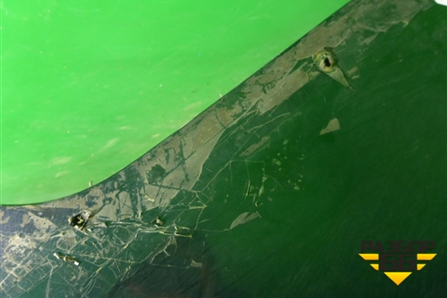 Бампер задний (850224AA0H) для Nissan Almera G15 с 2012г (Альмера Г15)