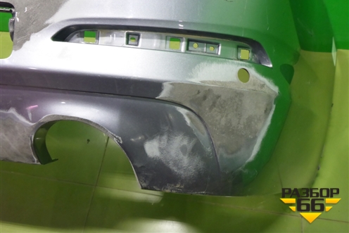 Бампер задний (под парктроник) (51127387294) для BMW 5-серия G30 с 2017г