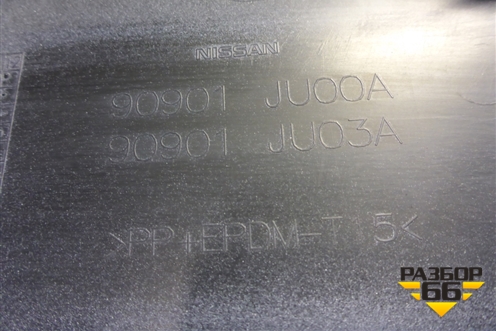 Накладка двери багажника (90901JU00A) для Nissan X-Trail (Т31) с 2007-2014г (Хтраил)