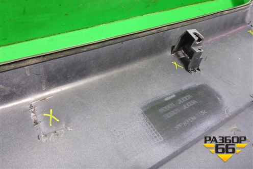 Накладка двери багажника (90901JU00A) для Nissan X-Trail (Т31) с 2007-2014г (Хтраил)