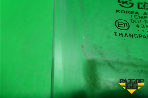 Стекло двери передней правой для Hyundai Santa Fe с 2000-2012г (Classic) (Санта Фе)