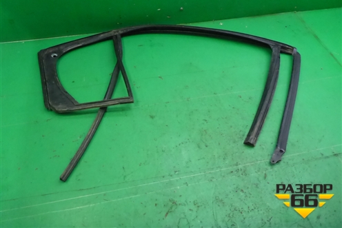 Уплотнитель стекла двери задней левой (хетчбэк) для Chevrolet Cruze c 2009-2015г (Круз)