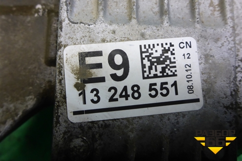 Опора КПП левая (1.6л F16D3 МКПП) (13248551) для Chevrolet Cruze c 2009-2015г (Круз)