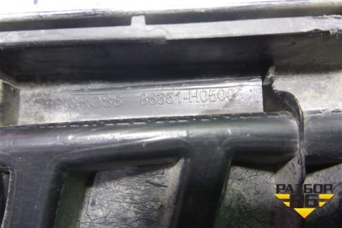 Решетка радиатора (до 2020г X-Line) (86351H0500) для Kia Rio с 2017г (Рио 4)