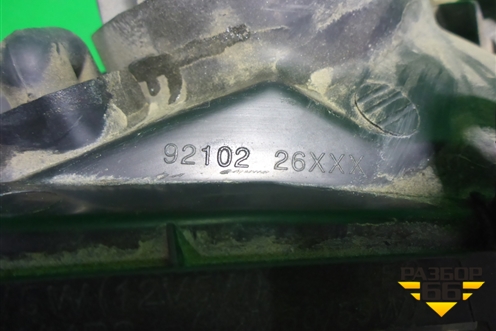 Фара правая (галоген) (9210226500) для Hyundai Santa Fe с 2000-2012г (Classic) (Санта Фе)