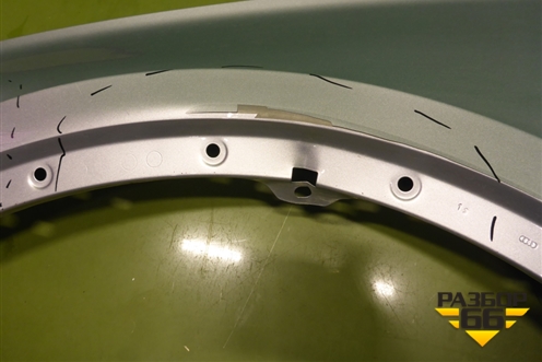 Крыло переднее левое (80A821105ASTL) для Audi Q5 с 2017г (Ку 5)