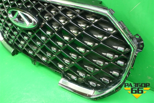 Решетка радиатора (под камеру) (602001961AA) для Chery Tiggo 8 Pro Max с 2022г (Тиго 8 Про Макс)