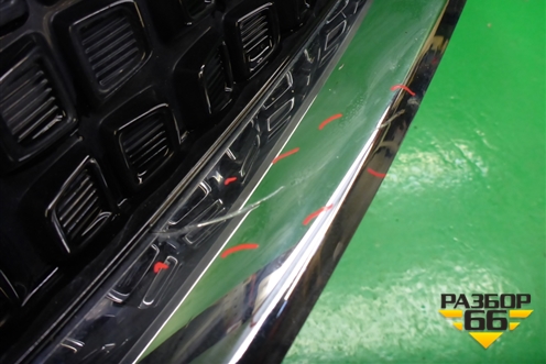 Решетка радиатора (до 2020г X-Line) (86350H0500) для Kia Rio с 2017г (Рио 4)