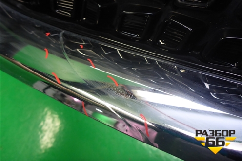 Решетка радиатора (до 2020г X-Line) (86350H0500) для Kia Rio с 2017г (Рио 4)