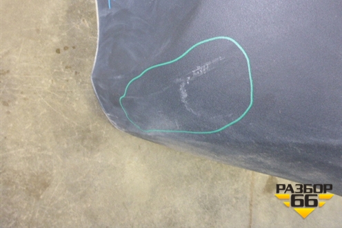 Бампер задний (до 2015г под парктроник) (5215942190) для Toyota Rav-4 с 2012-2019г (Рав 4)