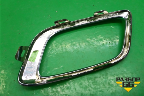 Накладка ПТФ левая (StepWay после 2018г) (261A35139R) для Renault Logan II с 2012г (Логан)