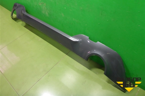 Юбка заднего бампера (М-Пакет) (51128069390) для BMW 3-серия G20 с 2018г