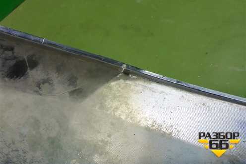 Накладка переднего бампера (до 2014г AMG) (A1668858525) для Mercedes Benz ML-Klass W166 c 2011г (МЛ)