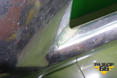 Накладка переднего бампера (до 2014г AMG) (A1668858525) для Mercedes Benz ML-Klass W166 c 2011г (МЛ)