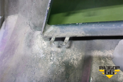 Накладка переднего бампера (до 2014г AMG) (A1668858525) для Mercedes Benz ML-Klass W166 c 2011г (МЛ)