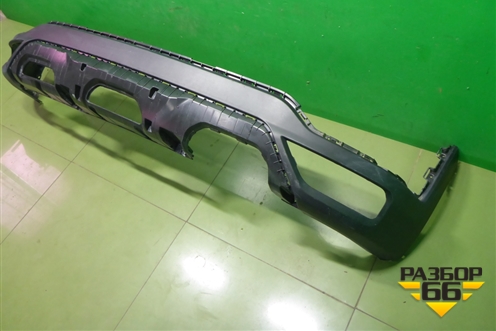 Бампер задний нижняя часть (после 2020г X-Line) (86612H0900) для Kia Rio с 2017г (Рио 4)