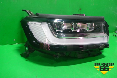 Фара правая (Full Led без блока) (8114560Q50) для Toyota Land Cruiser (300) с 2021г (Ленд Крузер)