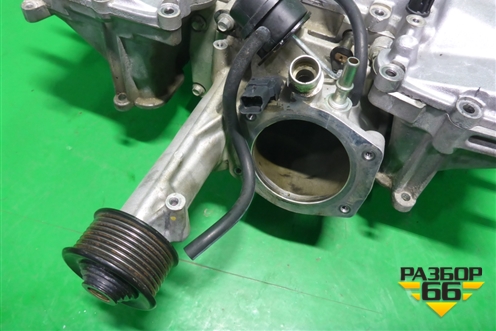 Компрессор механический турбонагнетатель (5.0л 508PN) (9W839424BB) для Land Rover Range Rover Sport с 2005-2012г (Спорт)