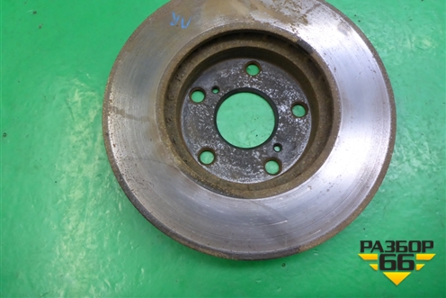 Диск тормозной передний вентилируемый для Toyota Isis c 2004-2018г (Исис)