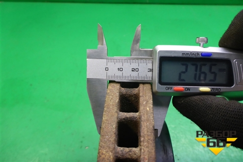 Диск тормозной передний вентилируемый для Toyota Isis c 2004-2018г (Исис)