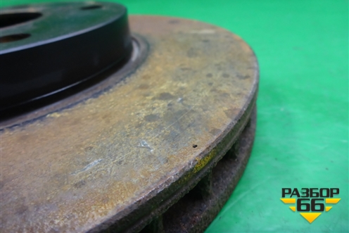 Диск тормозной передний вентилируемый для Toyota Isis c 2004-2018г (Исис)