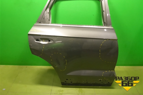 Дверь задняя правая (760833112A) для Volkswagen Touareg с 2018г (Туарег)