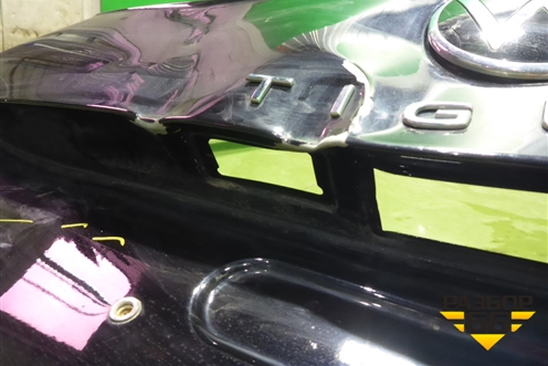 Дверь багажника без стекла (5NA827025J) для Volkswagen Tiguan с 2016г (Тигуан)