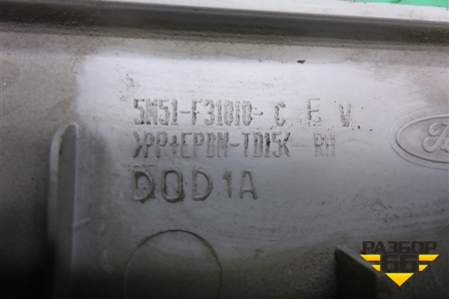 Обшивка стойки задняя верхняя правая (седан) (5M51F31010CEW) для Ford Focus 2 с 2005-2008г (Фокус)