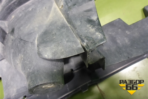 Юбка переднего бампера (A1668850238) для Mercedes Benz GLE-Klass W166 с 2015г (ГЛЕ)