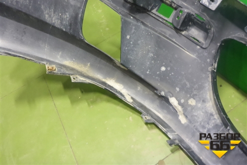 Бампер передний (под парктроник и омыватели) (9644644377) для Peugeot 407 с 2004г