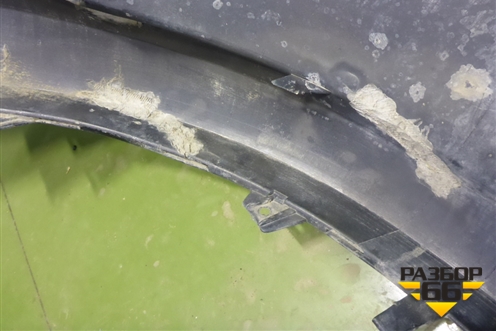 Бампер передний (под парктроник и омыватели) (9644644377) для Peugeot 407 с 2004г