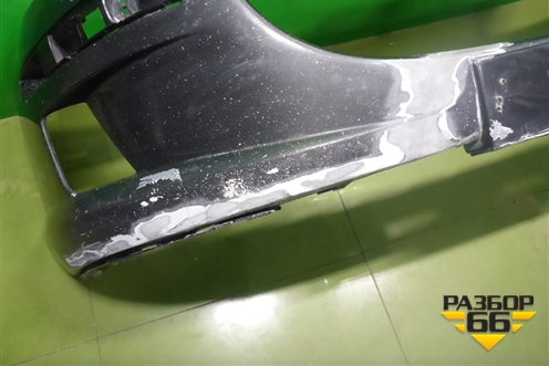 Бампер передний (под парктроник и омыватели) (9644644377) для Peugeot 407 с 2004г