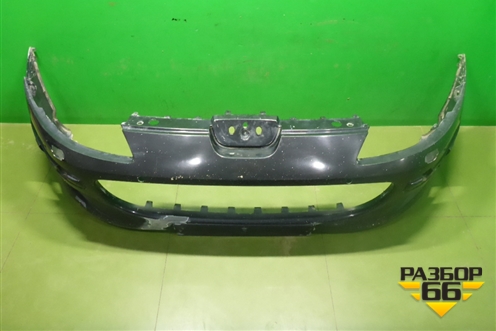 Бампер передний (под парктроник и омыватели) (9644644377) для Peugeot 407 с 2004г