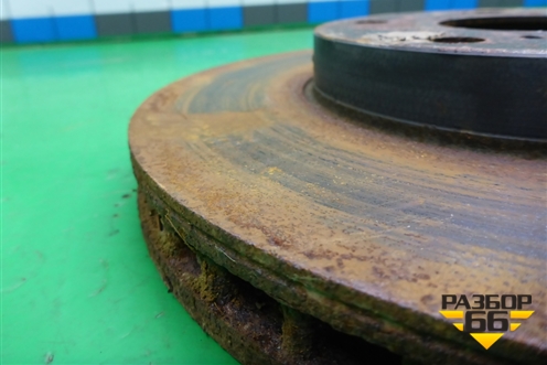 Диск тормозной передний вентилируемый для Toyota Isis c 2004-2018г (Исис)