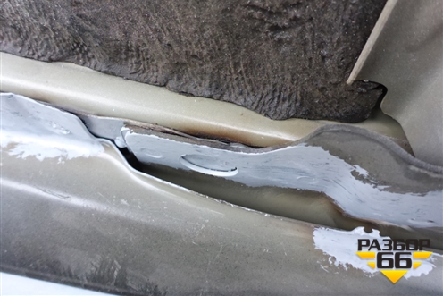 Крыша не под люк (5ти дверный кузов) для Opel Corsa D с 2006-2014г (Корса Д)